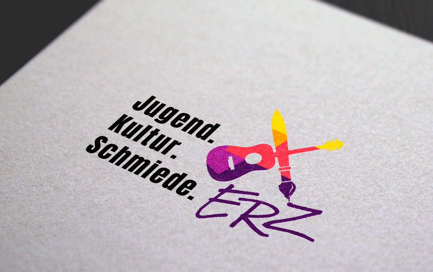 Jugend Kultur Schmiede ERZ<h5>Logodesign</h5>